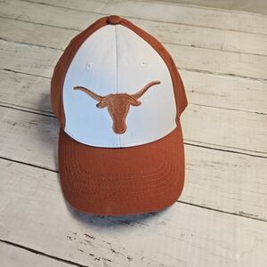 University Of Texas Cap Orange‎ White Longhorn Adjustable